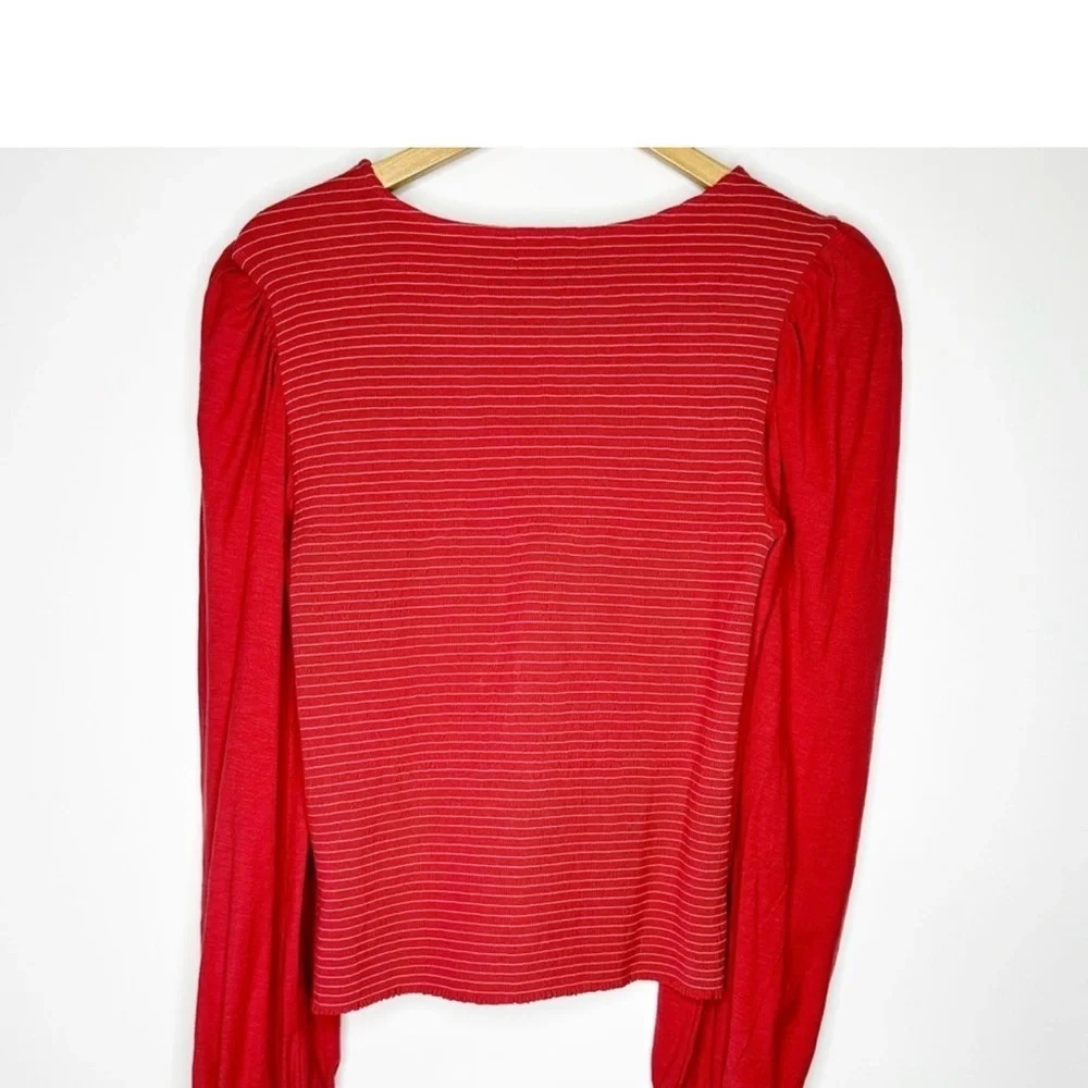 Nation LTD Leilani Romantic Cut Out Tee
Maraschino Size Large - Picture 4 of 5